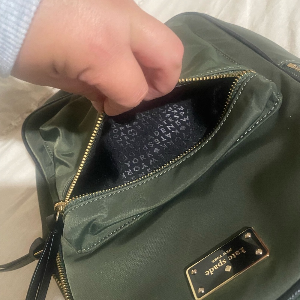 Kate Spade Olive Green Backpack - Picture 4 of 4